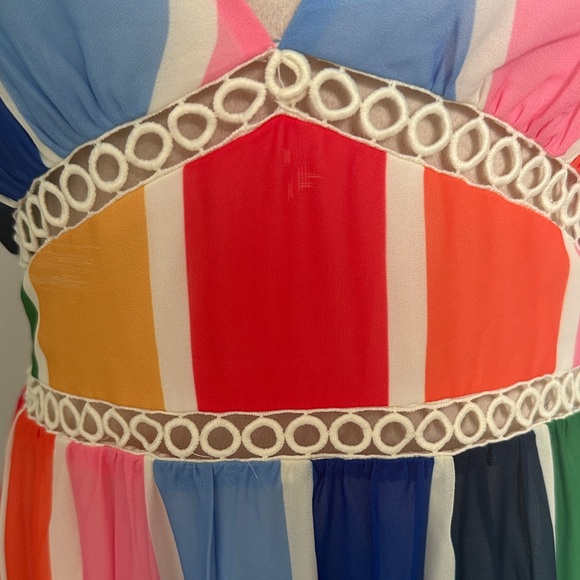 Flying Tomato Vibrant Multicolor Maxi Dress - Picture 5 of 8